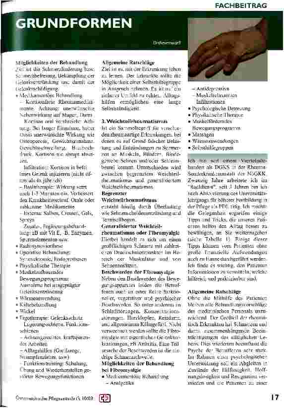 Vorschauseite 3: Was ist Rheuma?