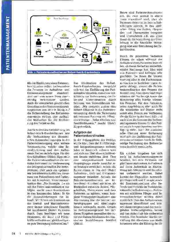 Vorschauseite 2: Vernetztes Versorgungsmanagement