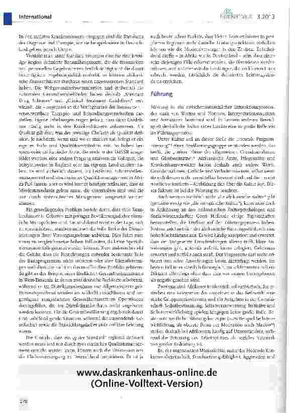 Vorschauseite 4: Krankenhausmanagement in Afrika -ganz anders und doch ähnlich