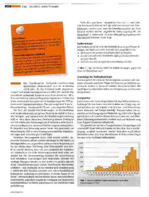 Vorschauseite 2: Klinik und Therapie des Schädel-Hirn-Traumas