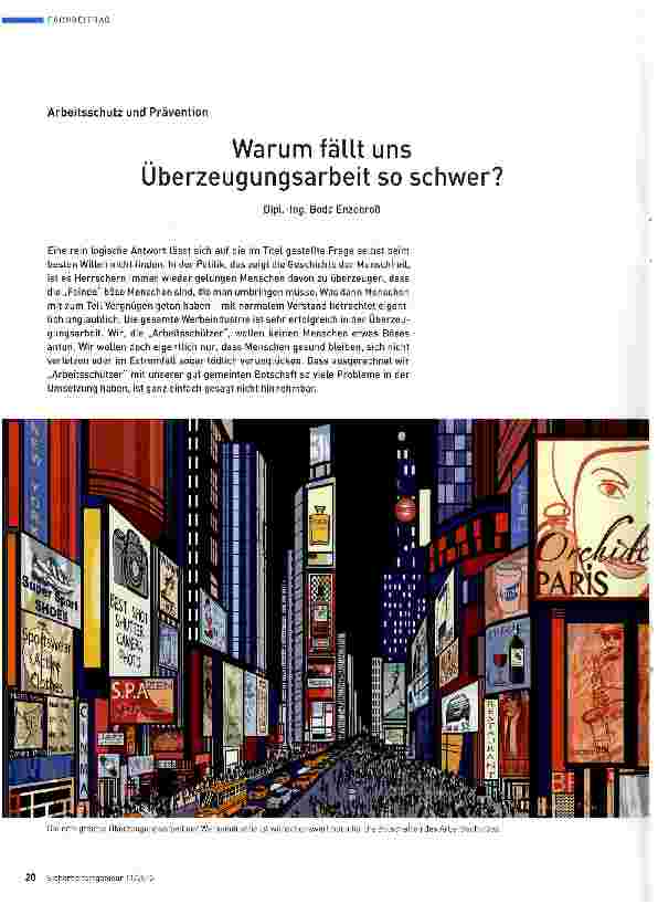 Vorschauseite 1: Warum fällt uns Überzeugungsarbeit so schwer?