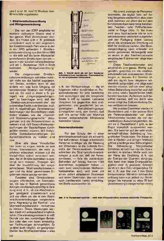 Vorschauseite 2: Strahlenschutzdosimetrie: Vorschriften, Methoden und Ergebnisse