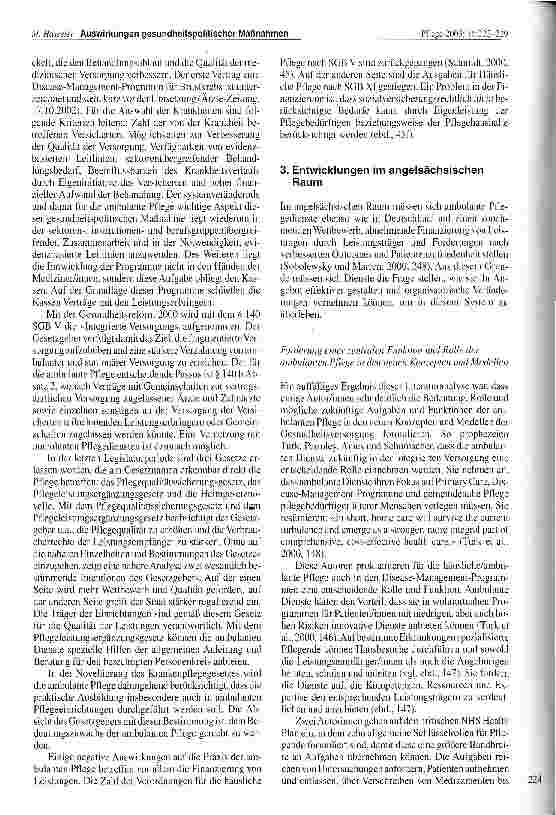 Vorschauseite 3: Auswirkungen gesundheitspolitischer Maßnahmen auf die ambulante Pflege in Deutschland