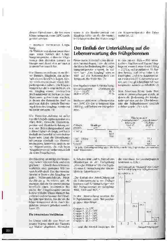 Vorschauseite 3: Die Entwicklung der Pflege des Frühgeborenen in den letzten hundert Jahren Von der Wärmewanne zum hochtechnisierten Inkubator