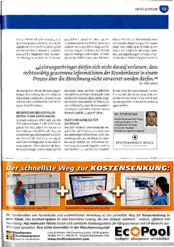 Vorschauseite 2: Geprüft und abgerechnet