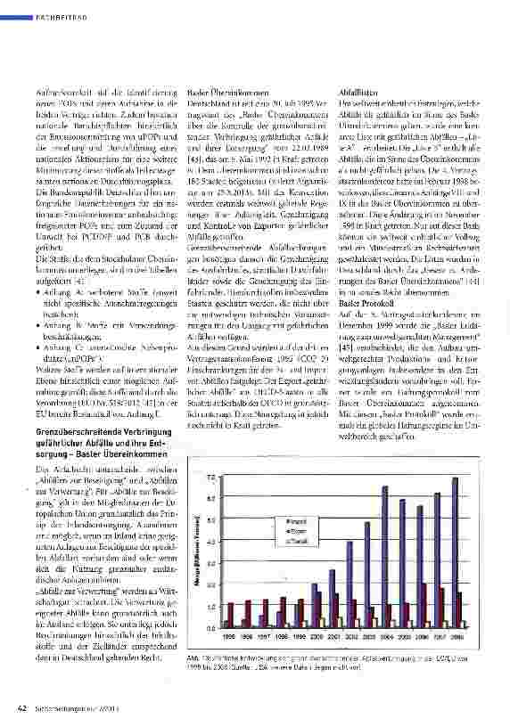 Vorschauseite 5: Internationale Aktivitäten zum Schutz vor schädlichen Wirkungen von Chemikalien