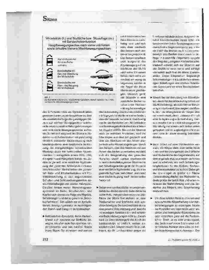 Vorschauseite 4: Sitzen als neuro-funktionelles Problem