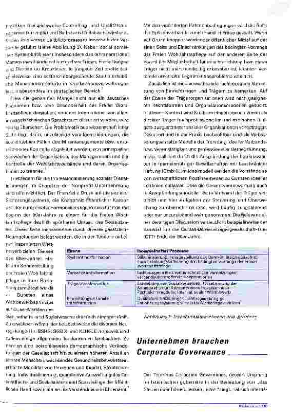 Vorschauseite 3: Governance im Nonprofit-Bereich Ein Forschungsprojekt über konfessionelle Krankenhausorganisationen