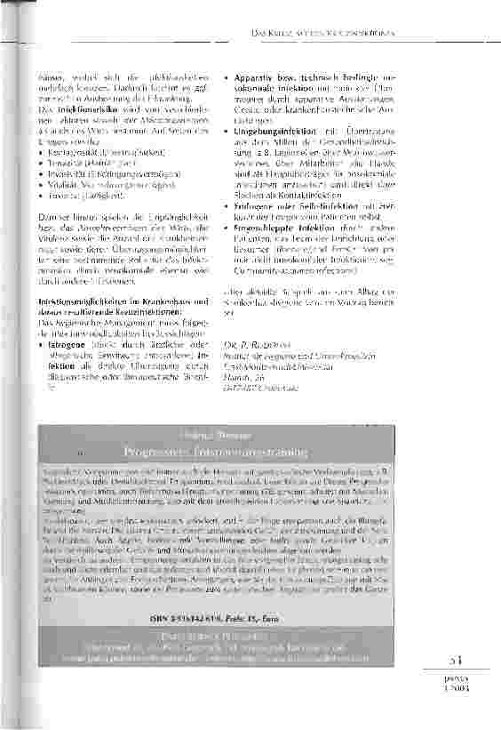 Vorschauseite 3: Das Kreuz mit den Kreuzinfektionen