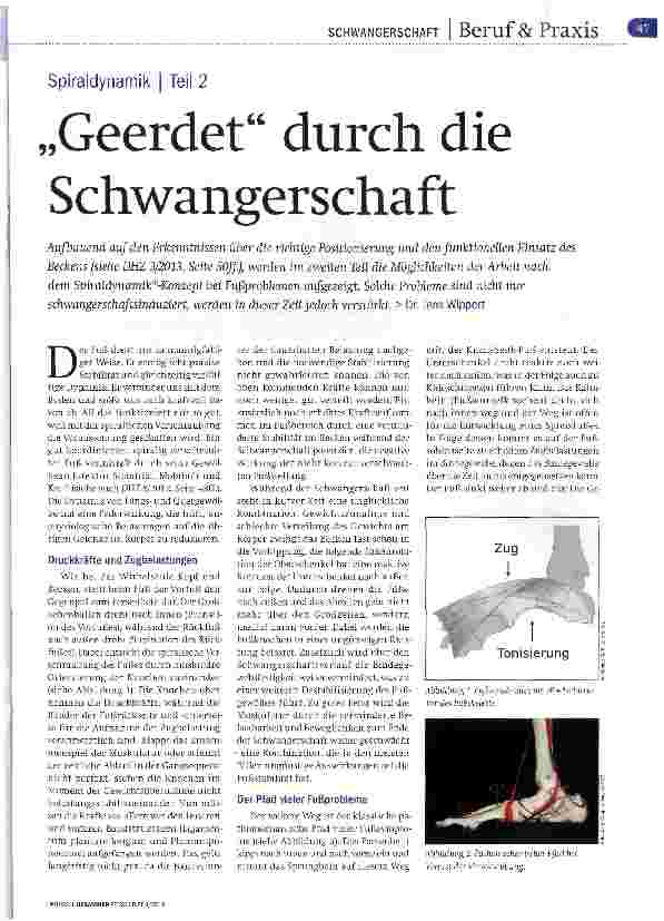 Vorschauseite 1: Spiraldynamik Teil 2 „Geerdet durch die Schwangerschaft