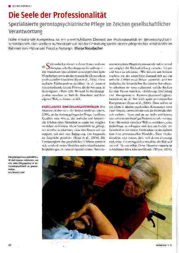 Vorschauseite 1: Die Seele der Professionalität