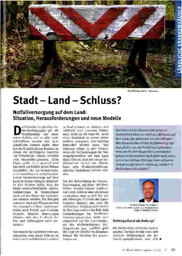 Vorschauseite 1: Stadt - Land - Schluss?