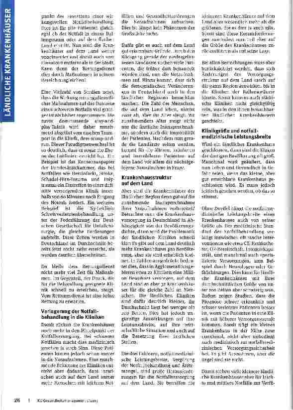Vorschauseite 2: Stadt - Land - Schluss?