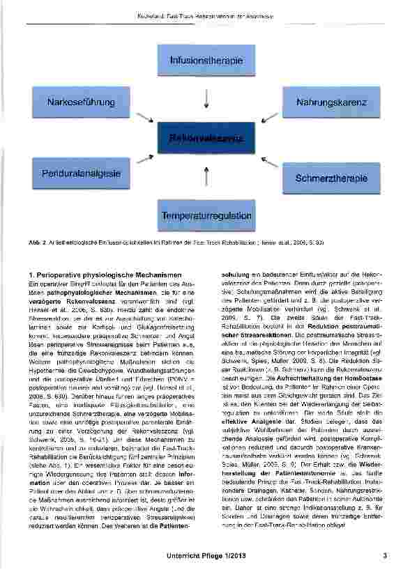 Vorschauseite 2: Fast-Track-Rehabilitation in der Anästhesie