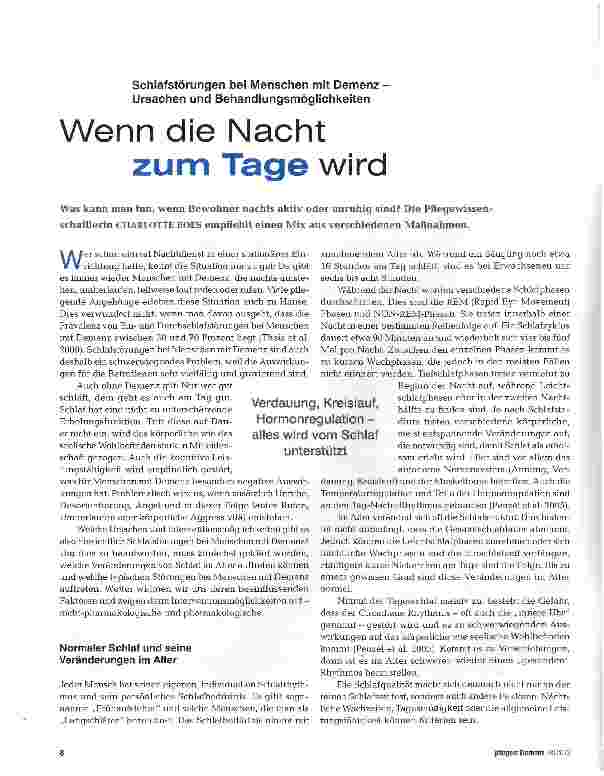 Vorschauseite 1: Wenn die Nacht zum Tage wird