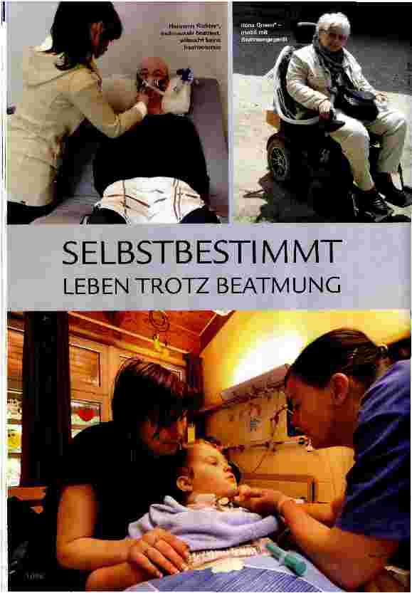 Vorschauseite 1: SELBSTBESTIMMT LEBEN TROTZ BEATMUNG