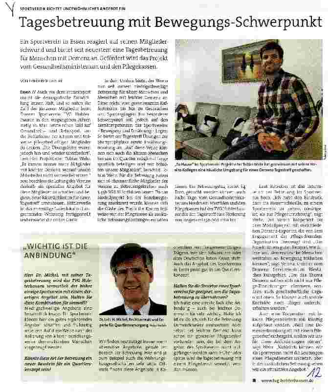 Vorschauseite 1: Tagesbetreuung mit Bewegungs-Schwerpunkt
