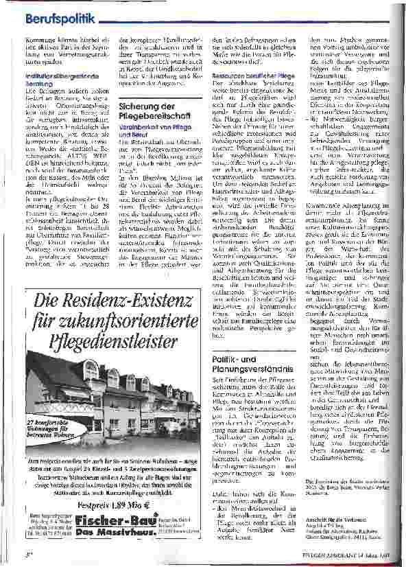 Vorschauseite 3: Kurzfassung der Ergebnisse des vorläufigen Abschlussberichts