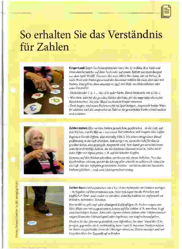 Vorschauseite 2: Auf Zahlen zählen