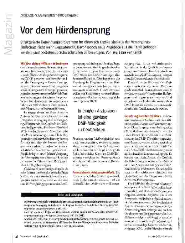 Vorschauseite 1: Vor dem Hürdensprung