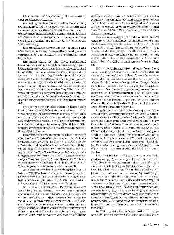 Vorschauseite 2: Keine Verhandlung des letztentscheidenden Organs mit dem Personalrat