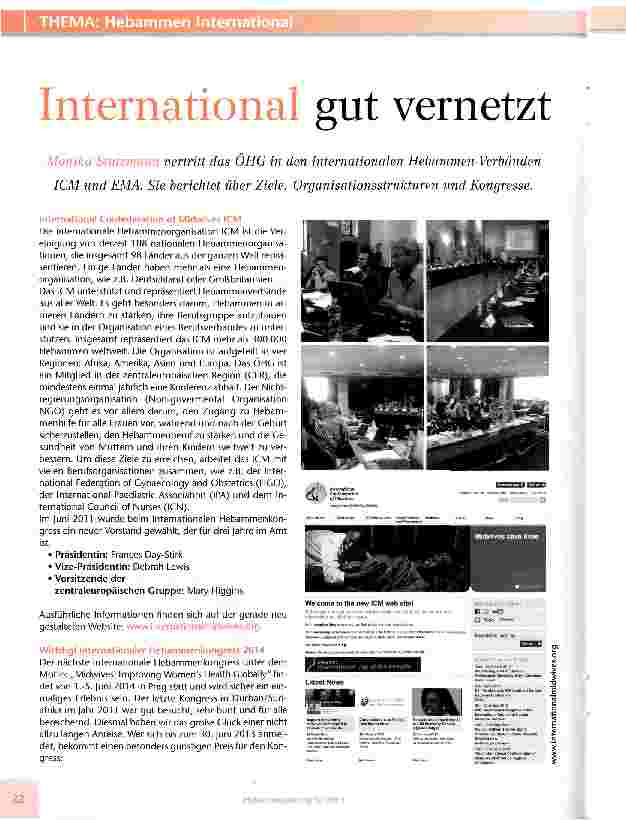 Vorschauseite 1: International gut vernetzt