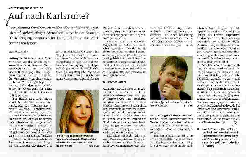 Vorschauseite 1: Auf nach Karlsruhe?