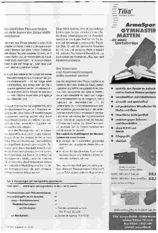 Vorschauseite 2: Interdisziplinäres Behandlungskonzept bei kindlicher Plexuslähmung