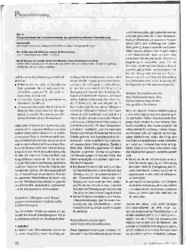 Vorschauseite 4: Interdisziplinäres Behandlungskonzept bei kindlicher Plexuslähmung