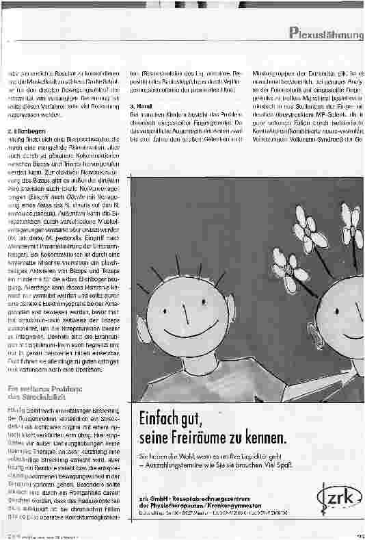 Vorschauseite 5: Interdisziplinäres Behandlungskonzept bei kindlicher Plexuslähmung