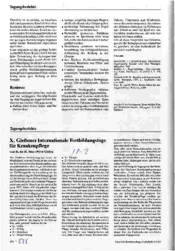 Vorschauseite 3: Das Zappelphilipsyndrom Leben und arbeiten mit hyperaktiven Kindern in einer Station für Kinderund Jugendpsychiatrie