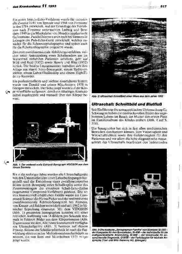 Vorschauseite 2: Medizinische Diagnostik mit Ultraschall Eine vielseitige und kosteneffiziente Methode