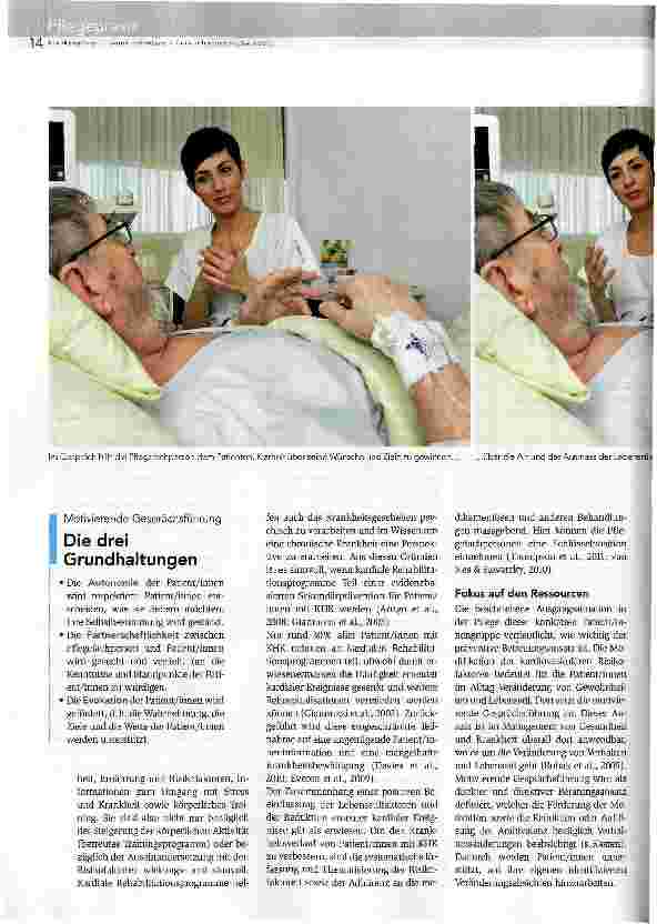 Vorschauseite 2: Anstoss zur Änderung des Lebensstils