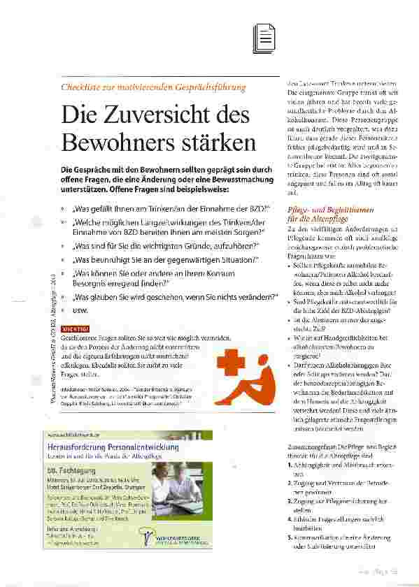 Vorschauseite 3: Wissen gibt Sicherheit