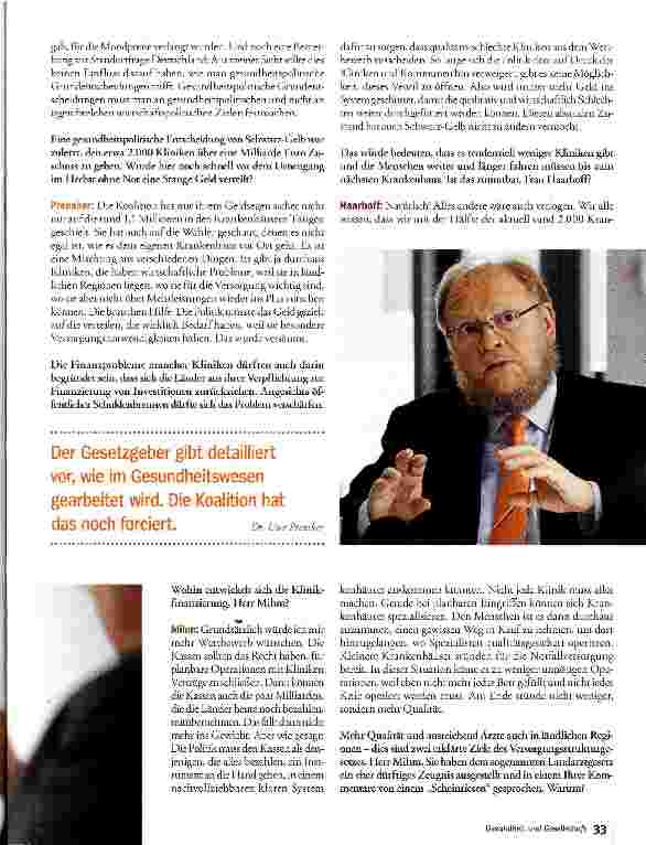 Vorschauseite 4: Schwarz-Gelb hat das System mit Geld zugeschüttet