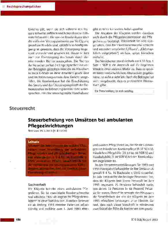 Vorschauseite 3: Anspruch auf Inkontinenzartikel der eigenen Wahl