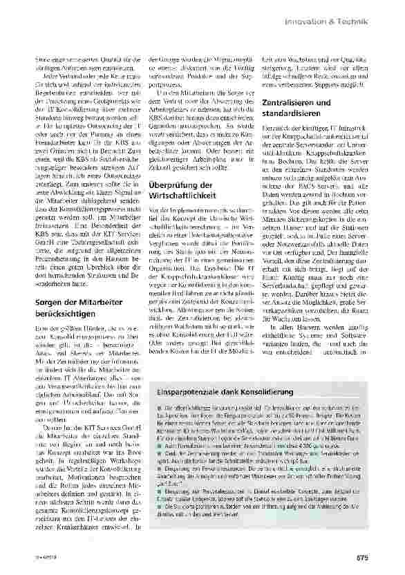 Vorschauseite 2: Alles Nötige, nicht alles Mögliche
