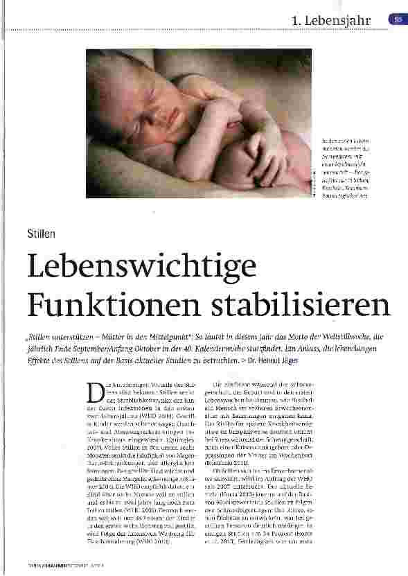 Vorschauseite 1: Lebenswichtige Funktionen stabilisieren