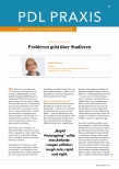 Vorschauseite 1: "Probieren geht über Studieren"