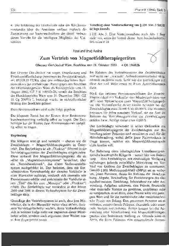 Vorschauseite 2: Vorschlag einer bundeseinheitlichen Regelung zur Drittmitteleinwerbung an Hochschulen und Kliniken