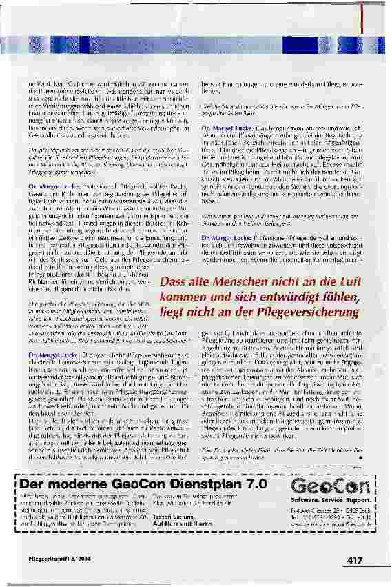 Vorschauseite 2: Kein Gutachter zählt HäkchenDer MDK kommt - wo bleibt die Pflege?
