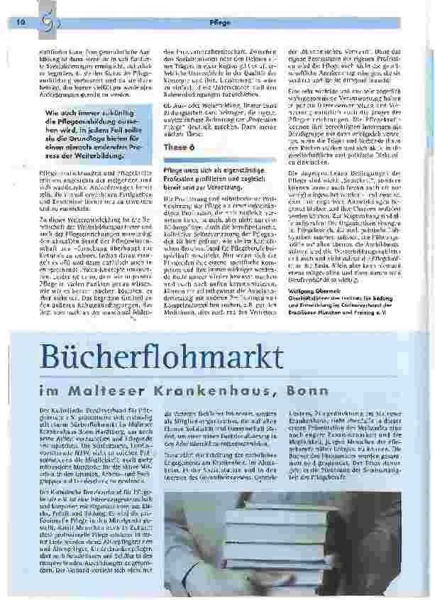 Vorschauseite 4: Pflege in schwierigen ZeitenRahmenbedingungen, Konsequenzen, Perspektiven