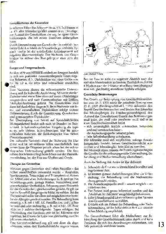Vorschauseite 2: Gonorrhoe Die klassichen Geschlechtskrankheiten