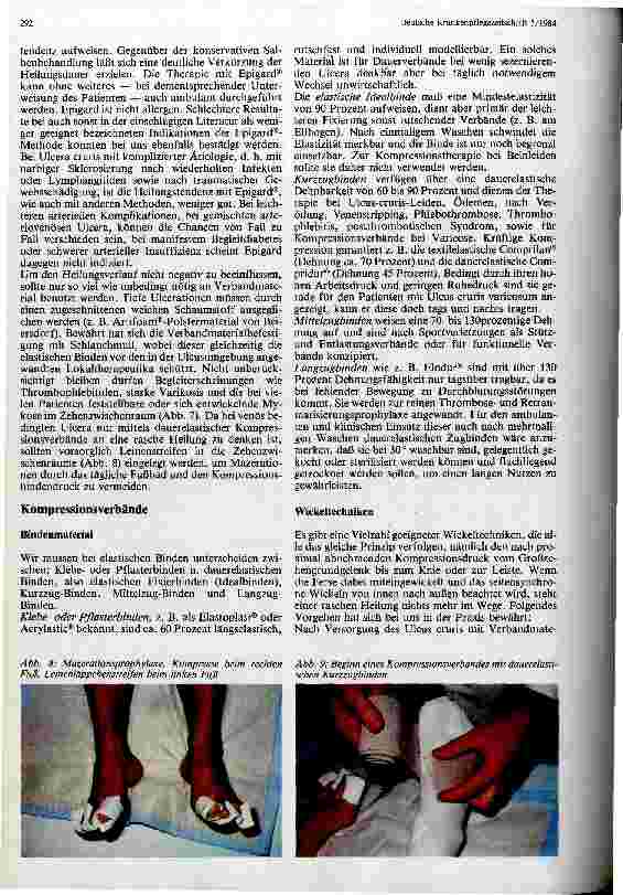 Vorschauseite 4: Therapieunterstützende Pflegemaßnahmen bei Patienten mit Ulcus cruris varicosum