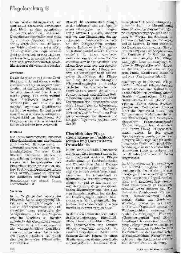 Vorschauseite 2: Akademisch qualifizierte Pflegekräfte: Konkurrenz für Examinierte?