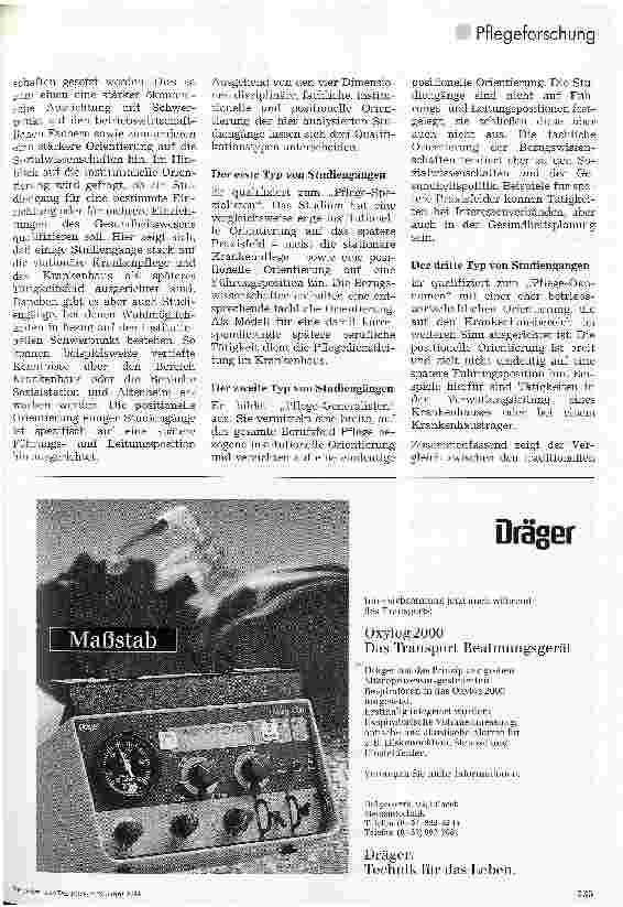 Vorschauseite 4: Akademisch qualifizierte Pflegekräfte: Konkurrenz für Examinierte?