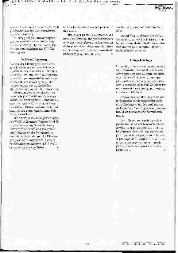 Vorschauseite 6: Wie wendet man die französischen Empfehlungen in der Krankenhauspraxis an?