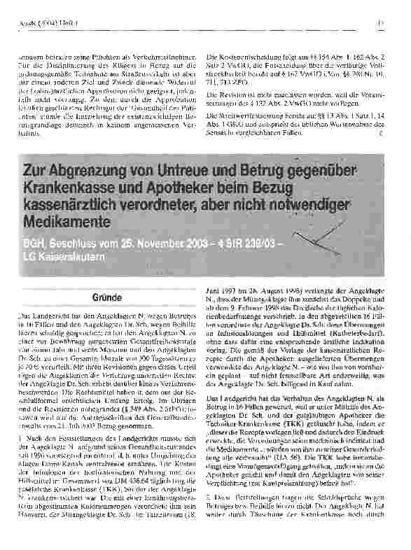 Vorschauseite 5: Trunkenheitsfahrten kosten nicht die Approbation