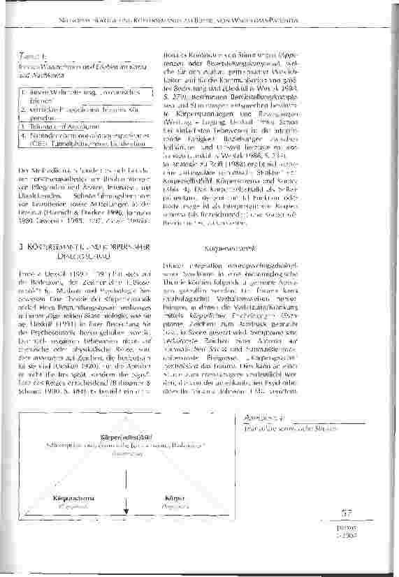 Vorschauseite 5: Neuropsychologie und Körpersemantik am Beispiel von Wachkoma-Patienten