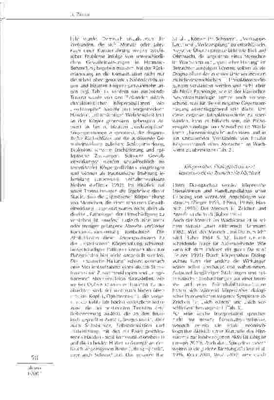 Vorschauseite 6: Neuropsychologie und Körpersemantik am Beispiel von Wachkoma-Patienten